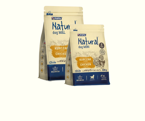 HIGH MEAT Tørrfôr Kylling og Kalkun - Premium kornfri hundemat med 50% fjærkre i 830g og 1600g pakninger